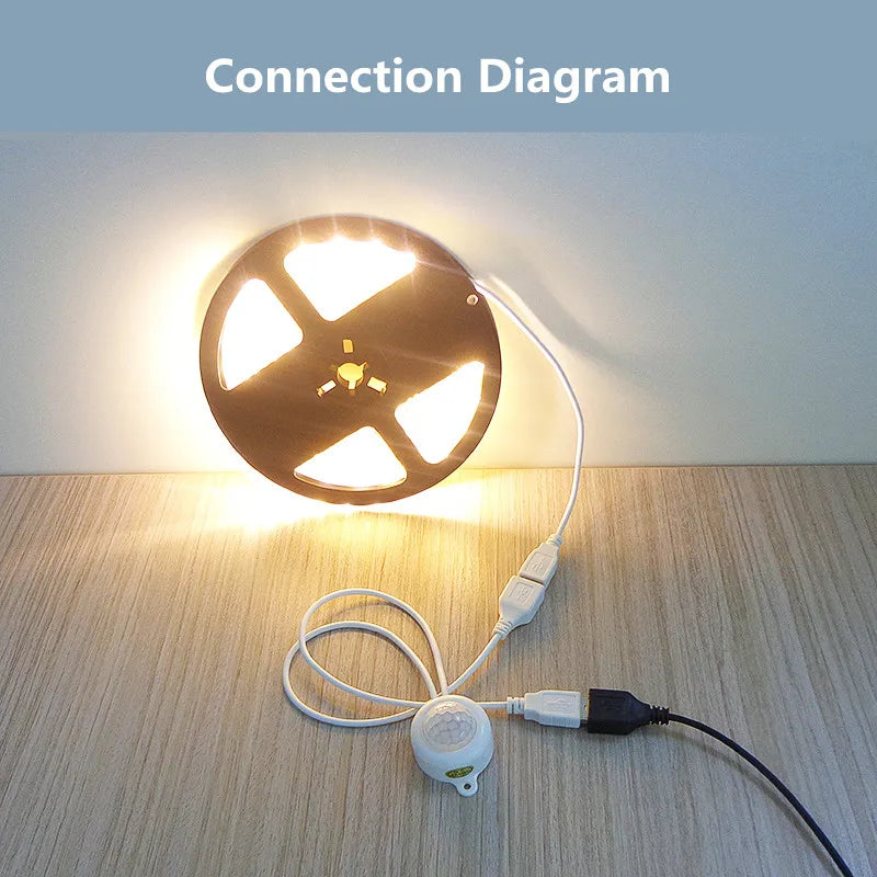 5V Motion-Activated USB Light Switch for LED Strips