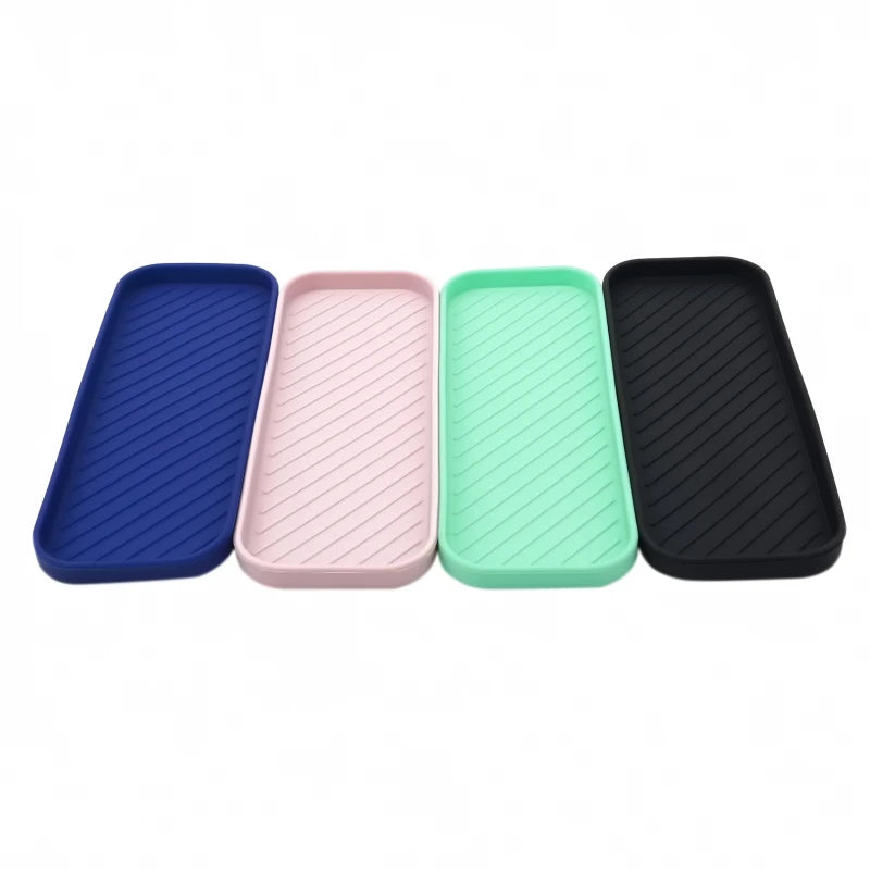 Silicone Drain Tray – Kitchen Sink Organizer & Sponge Holder