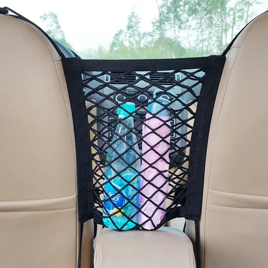 Car Barrier with Automatic Safety Mesh & Storage Bag