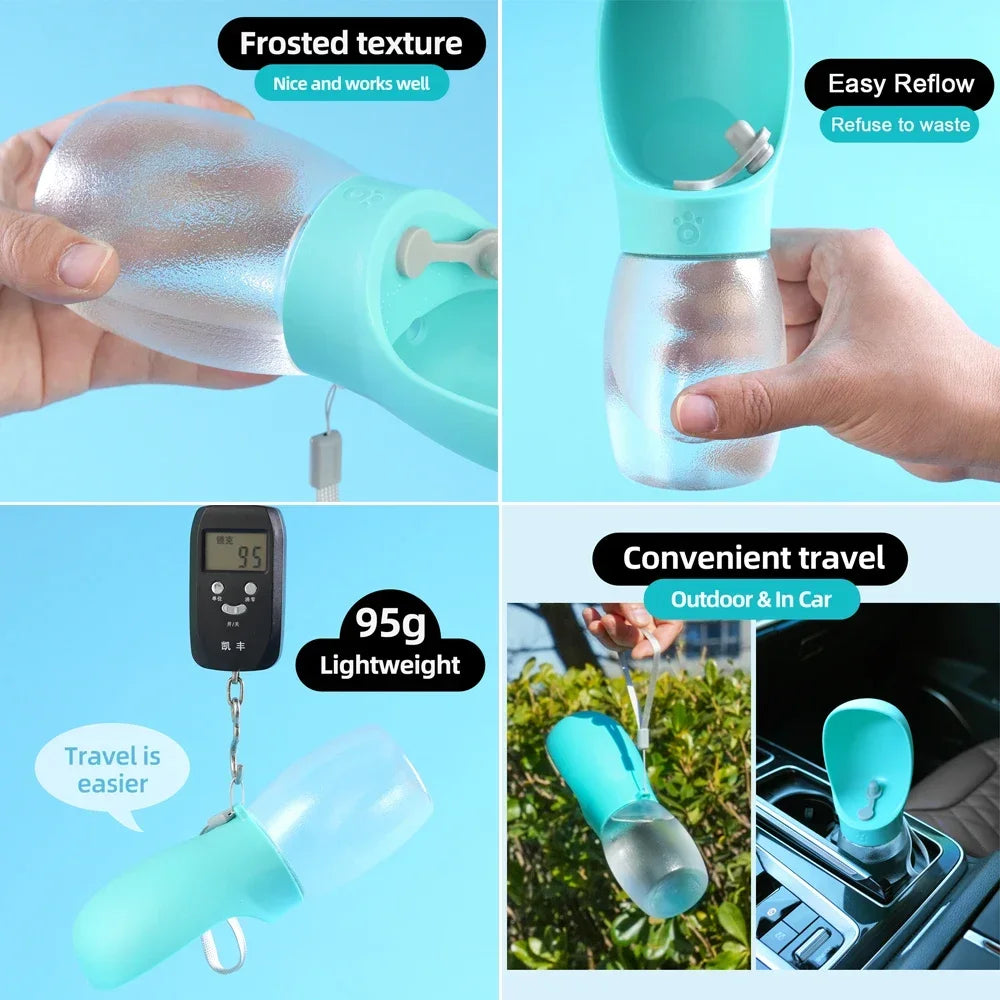 Portable Dog Water Bottle – Leakproof & Travel-Friendly