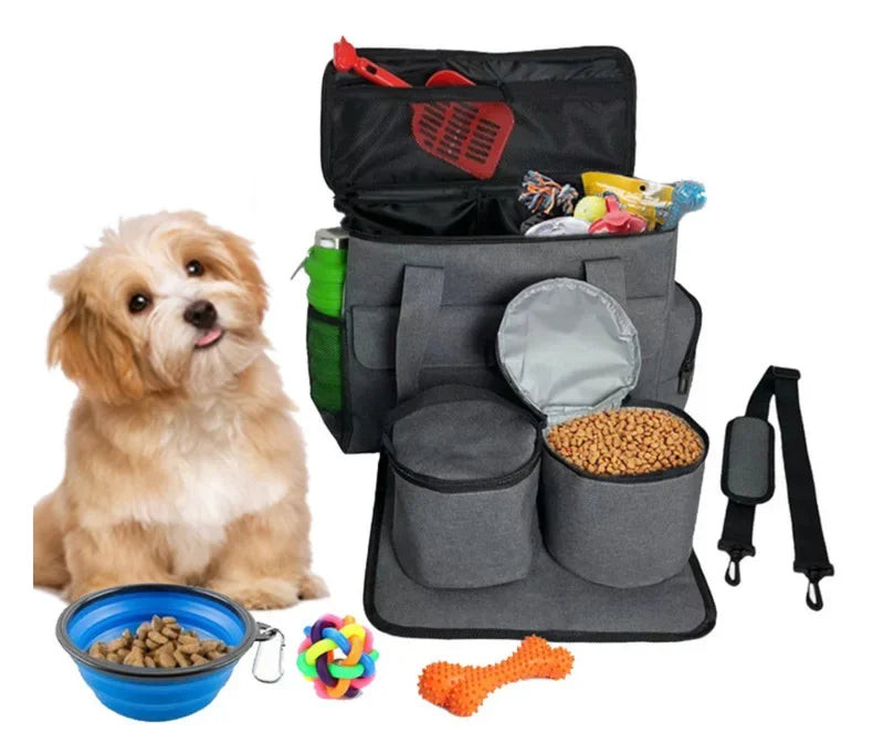 Dog Travel Bag – Durable Organizer for Pet Accessories