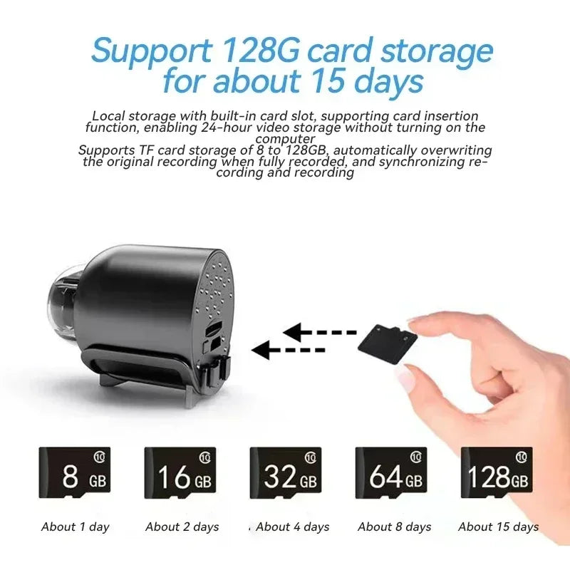 Wireless Home Security Camera with Audio & Video Recording