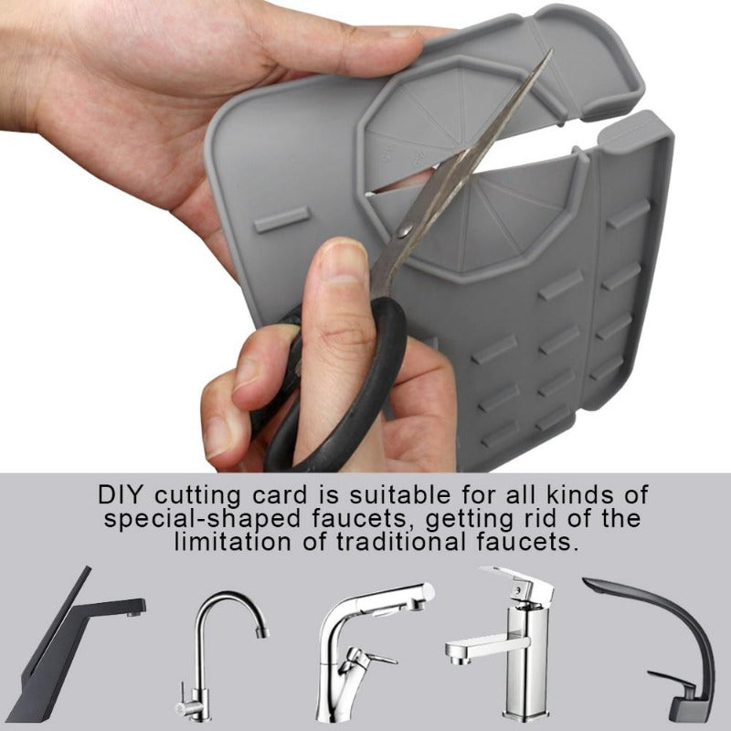 Water Drain Mat – Silicone Faucet Handle Protector