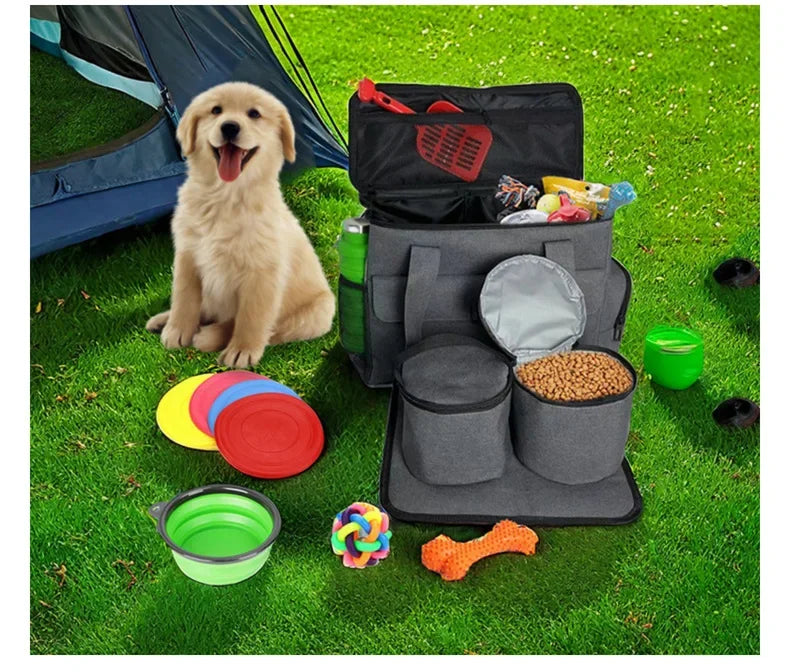 Dog Travel Bag – Durable Organizer for Pet Accessories