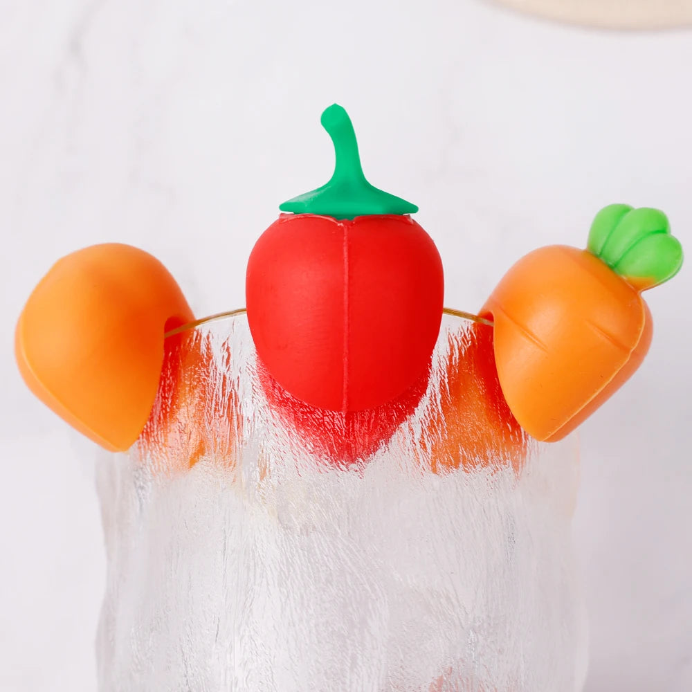 Cute Boil-Over Stoppers – Silicone Lid Holders (1/6 Pack)