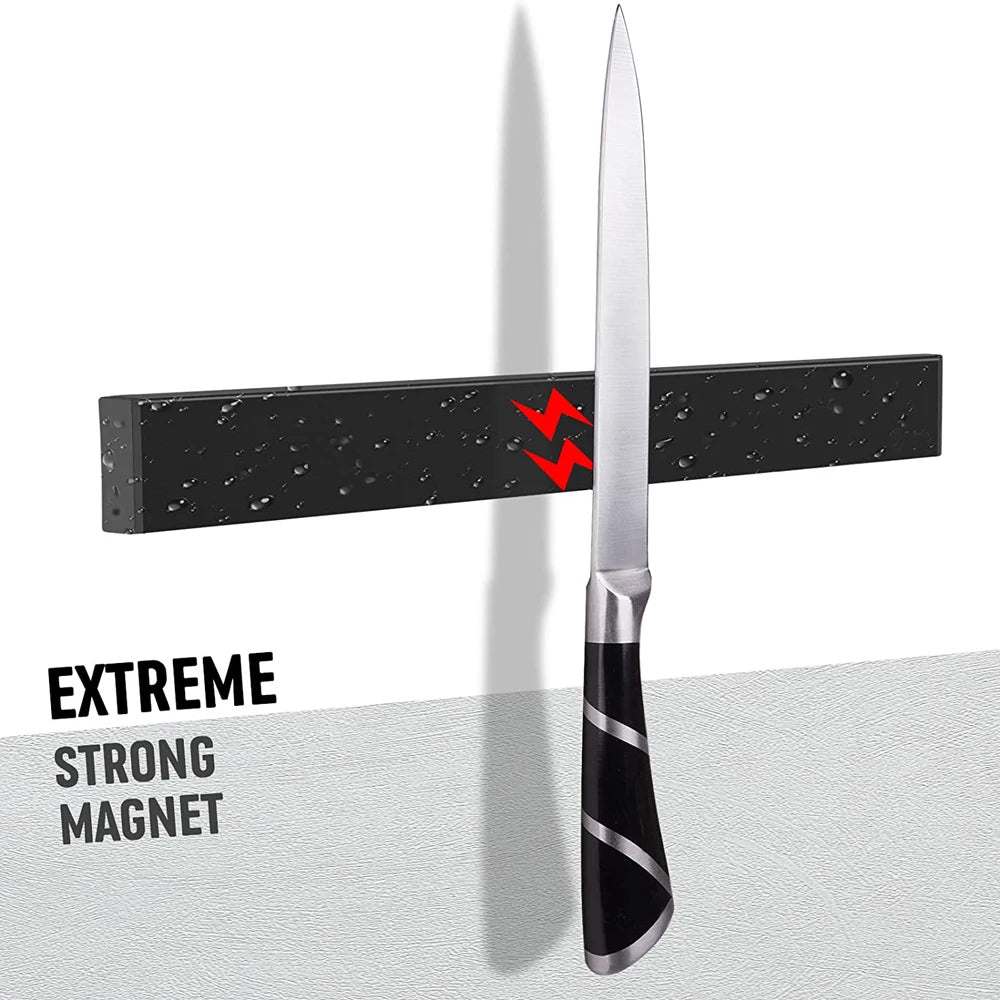 Magnetic Knife Rack – Sleek Stainless Steel Organizer