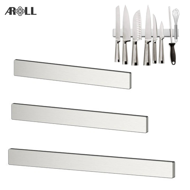 Magnetic Knife Rack – Sleek Stainless Steel Organizer