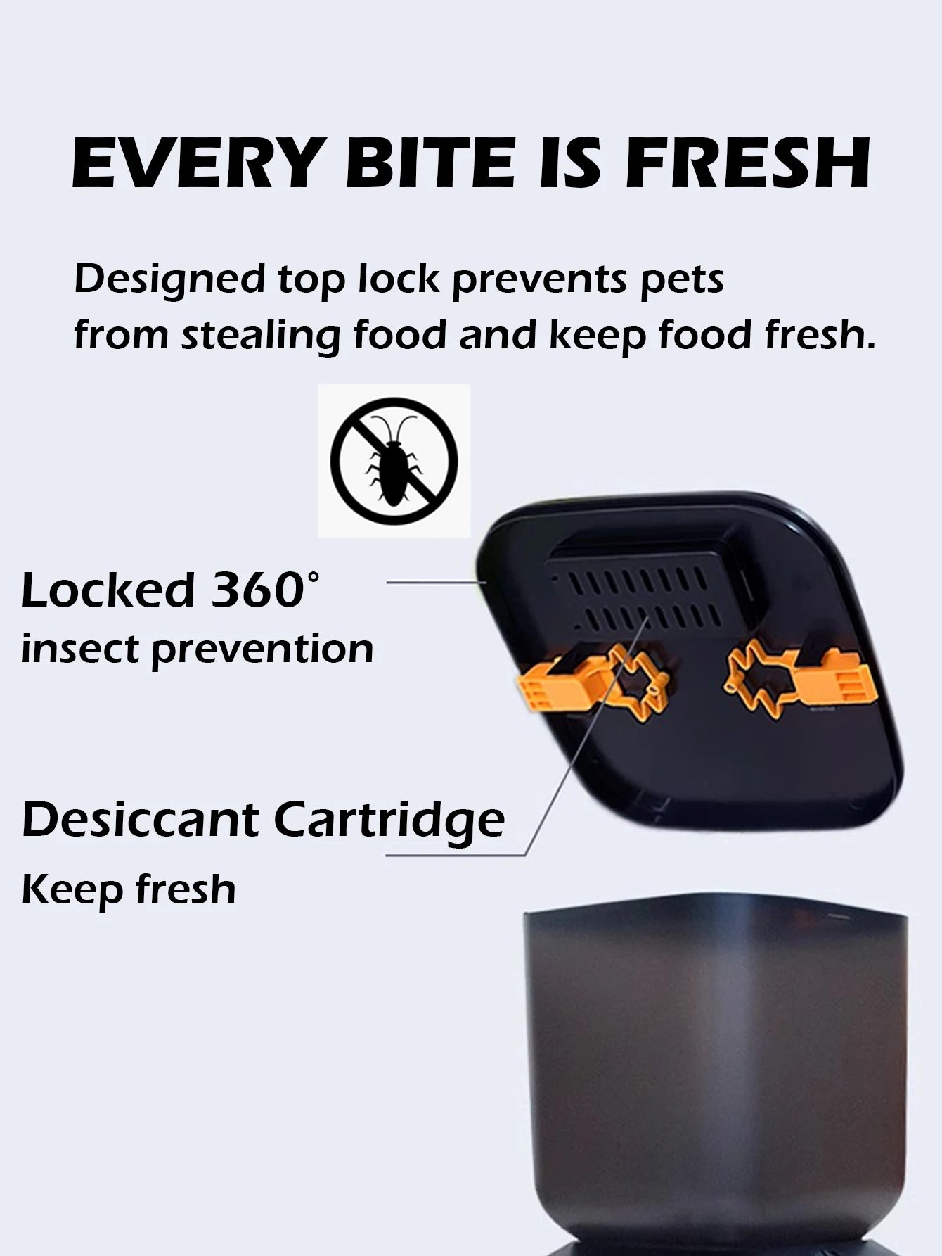 Automatic Cat & Dog Feeder – 8L with HD Camera & Tuya App