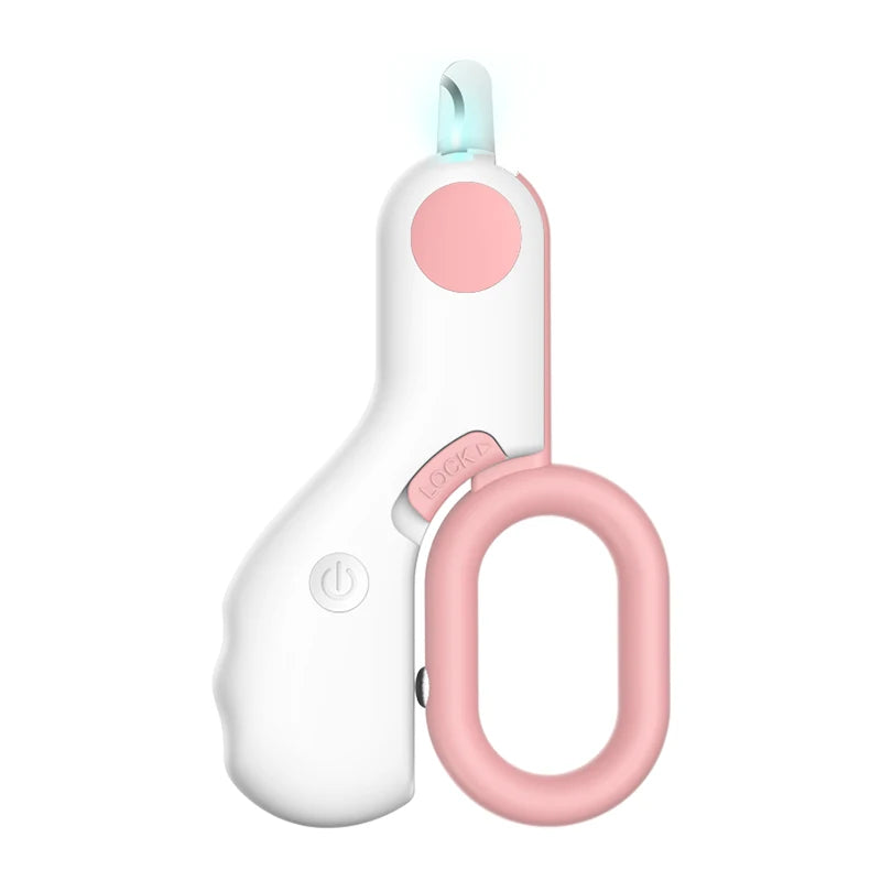 Dog & Cat Nail Cutter with LED & Safety Lock