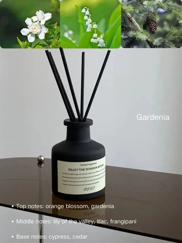Home Fragrance Oil Set – Reed Diffuser with Floral Aroma (50ML)