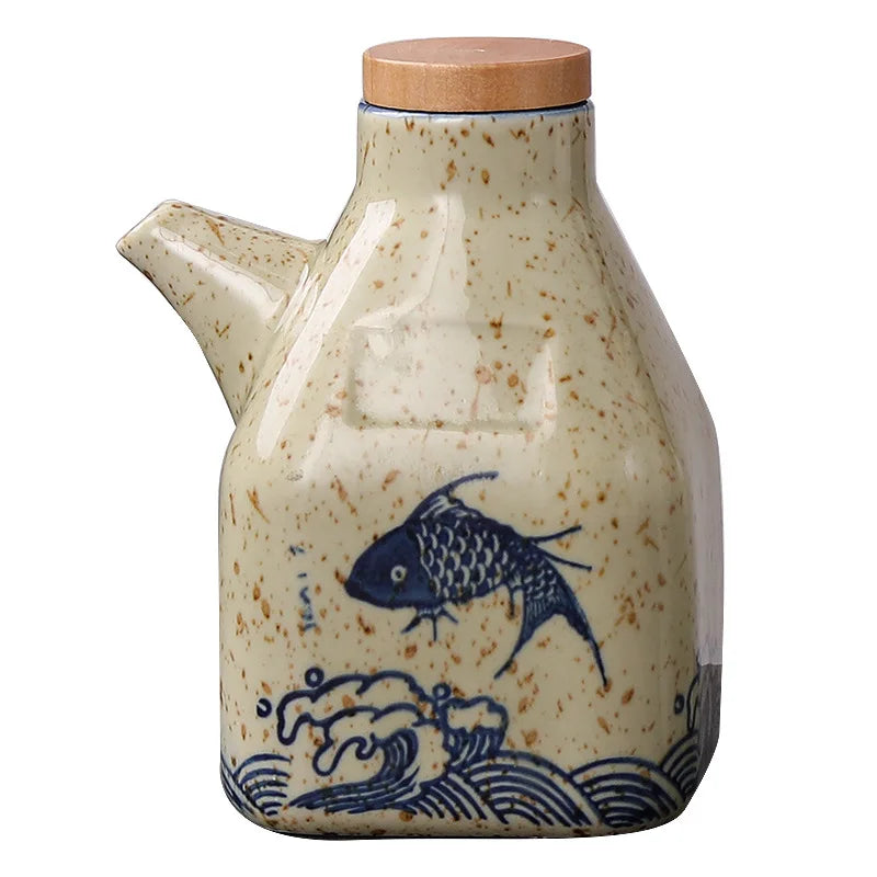 Kitchen Ceramic Oil Dispenser – Stylish & Practical