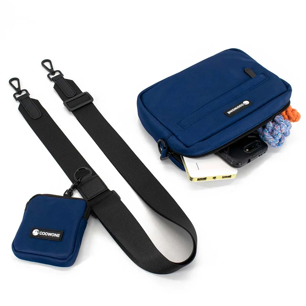 Waterproof Dog Treat Pouch – With Poop Bag Dispenser & Strap