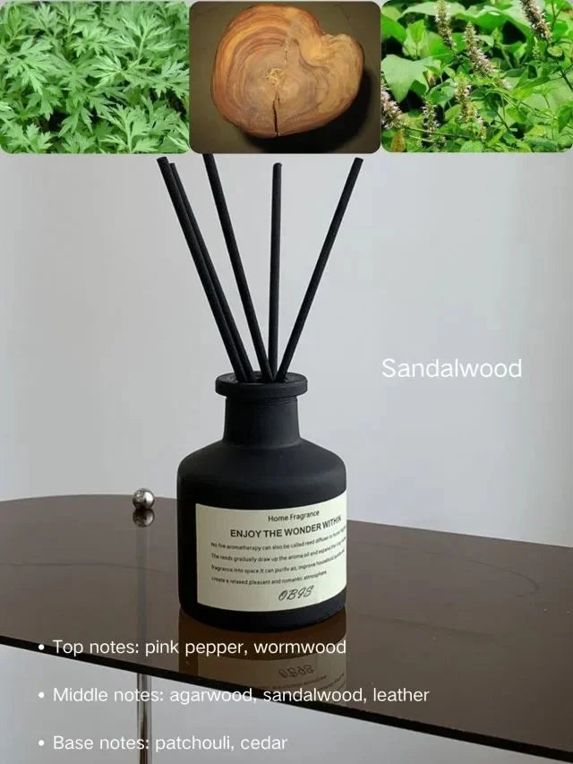 Home Fragrance Oil Set – Reed Diffuser with Floral Aroma (50ML)