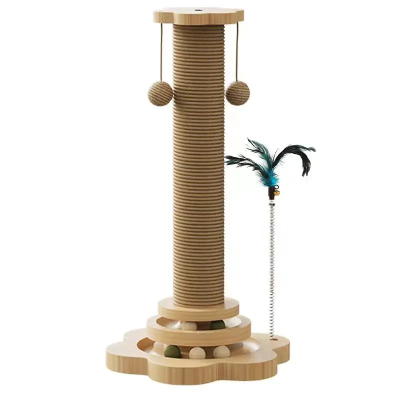 4-in-1 Wooden Play Tower