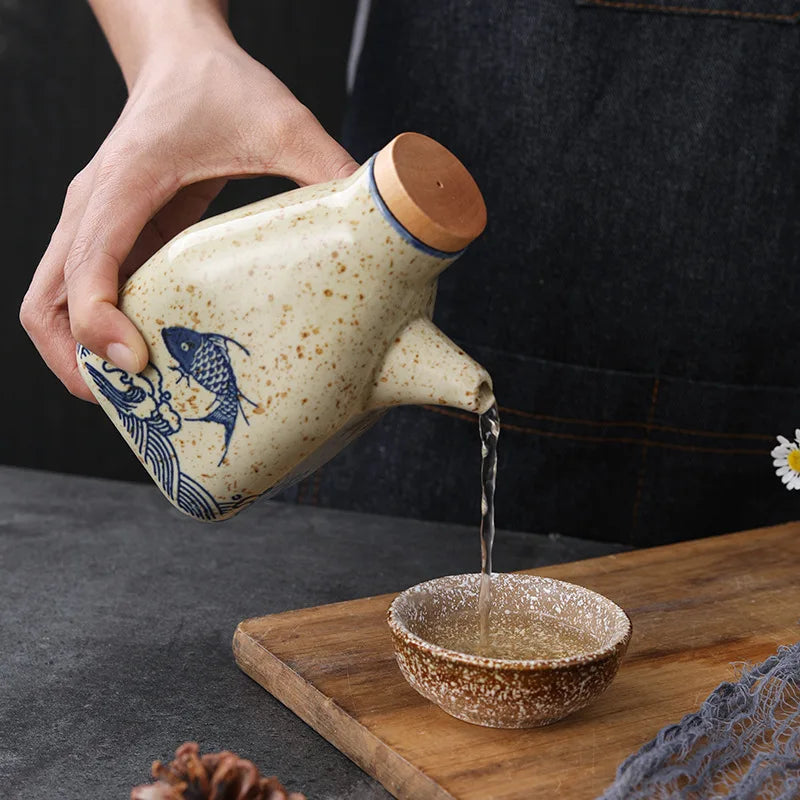 Kitchen Ceramic Oil Dispenser – Stylish & Practical