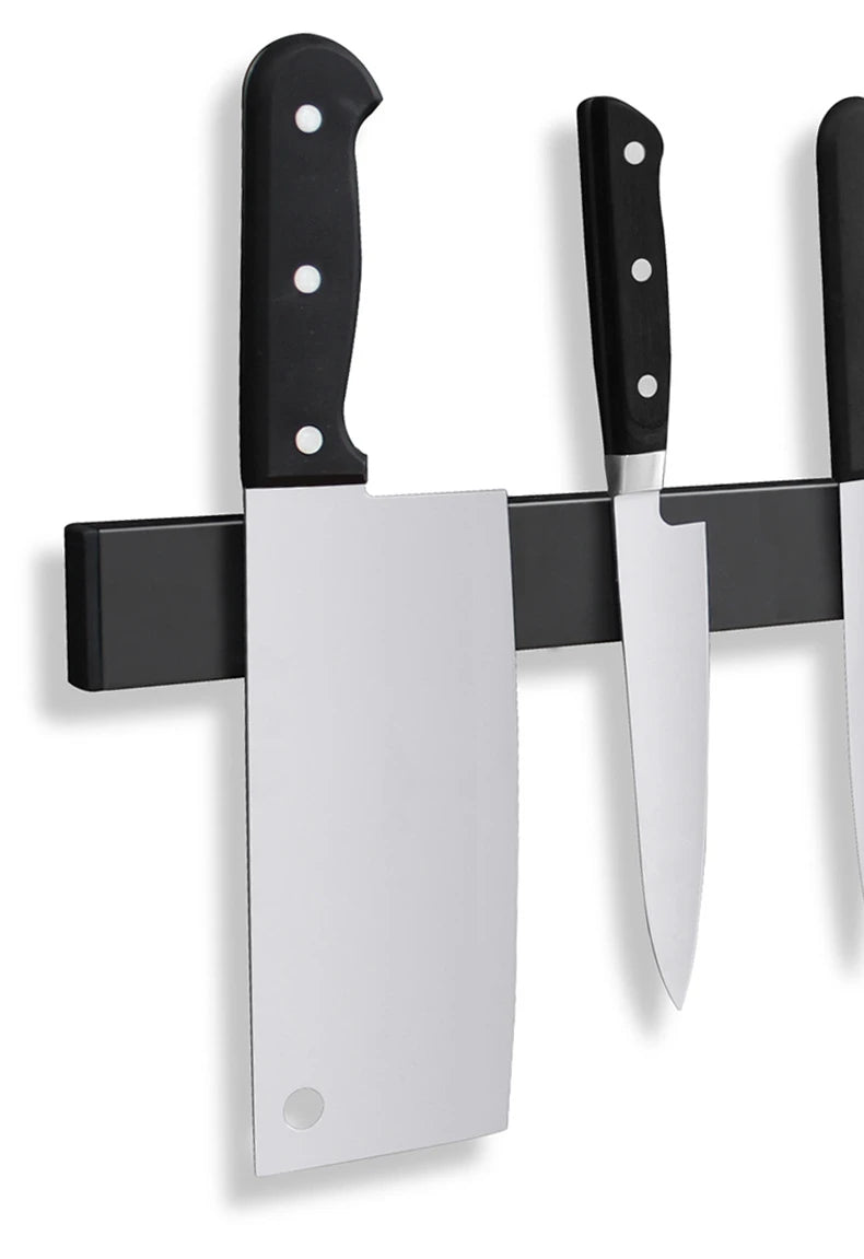 Magnetic Knife Rack – Sleek Stainless Steel Organizer