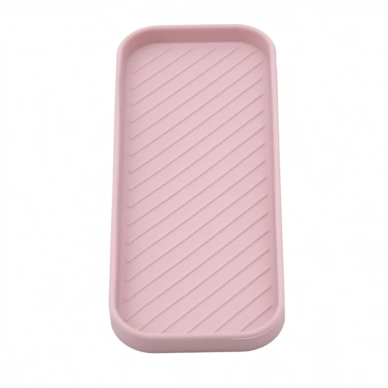 Silicone Drain Tray – Kitchen Sink Organizer & Sponge Holder