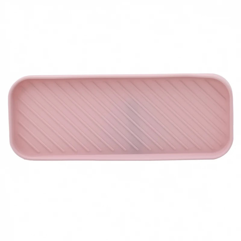 Silicone Drain Tray – Kitchen Sink Organizer & Sponge Holder