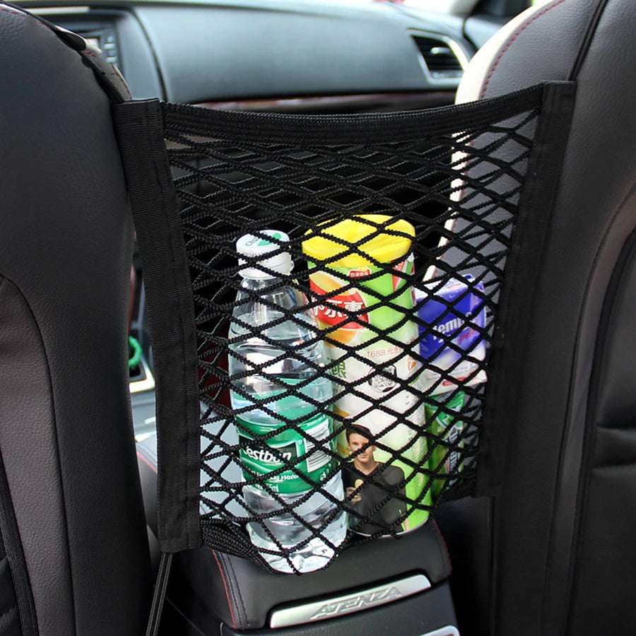 Car Barrier with Automatic Safety Mesh & Storage Bag