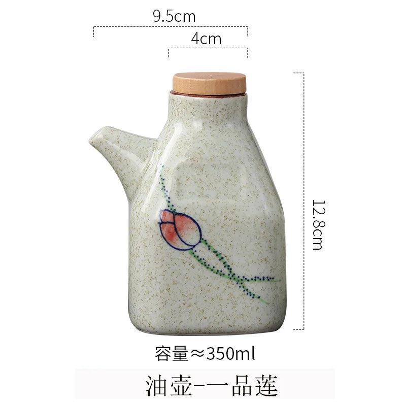Kitchen Ceramic Oil Dispenser – Stylish & Practical