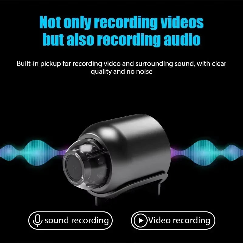 Wireless Home Security Camera with Audio & Video Recording
