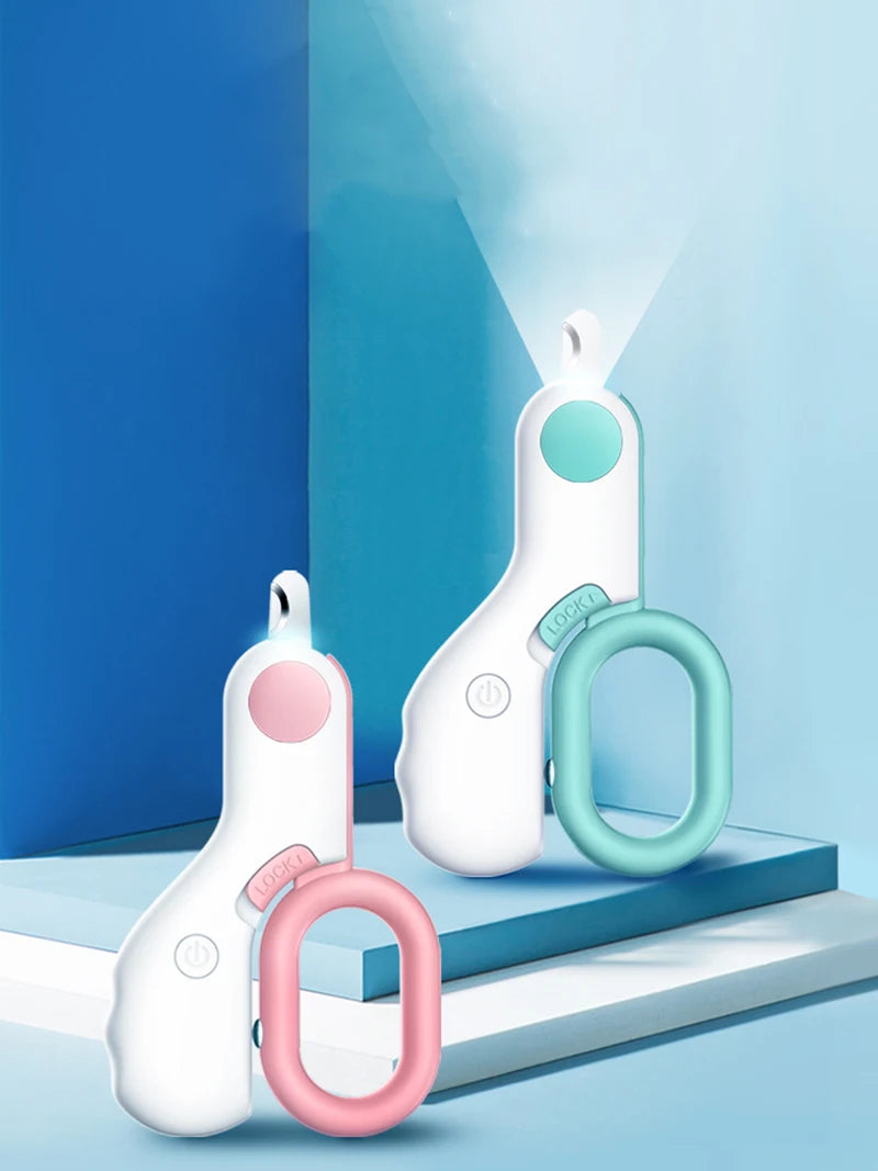 Dog & Cat Nail Cutter with LED & Safety Lock