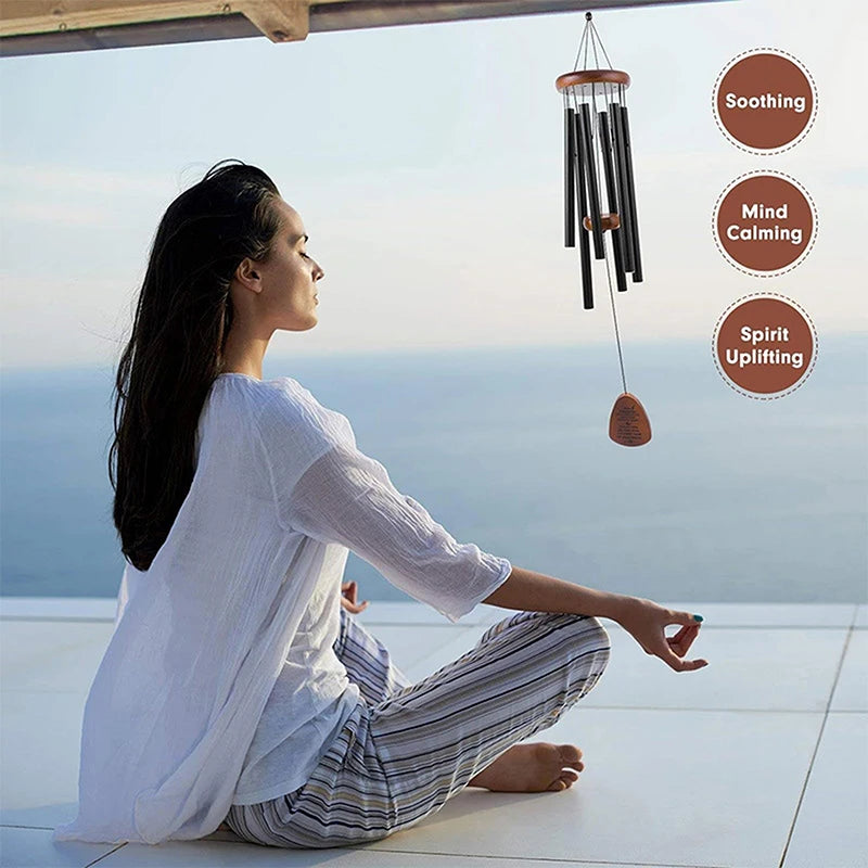 26-Inch Wind Chimes for Outdoor Ambiance