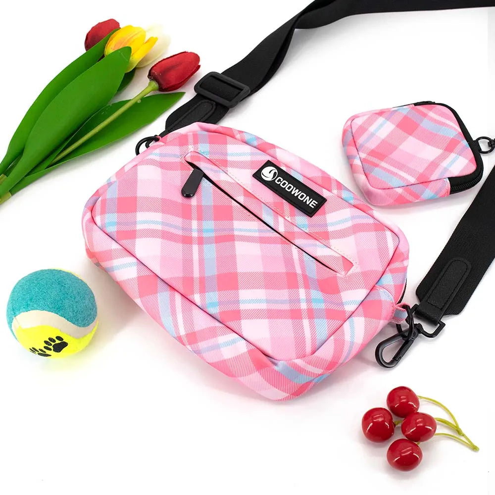 Waterproof Dog Treat Pouch – With Poop Bag Dispenser & Strap