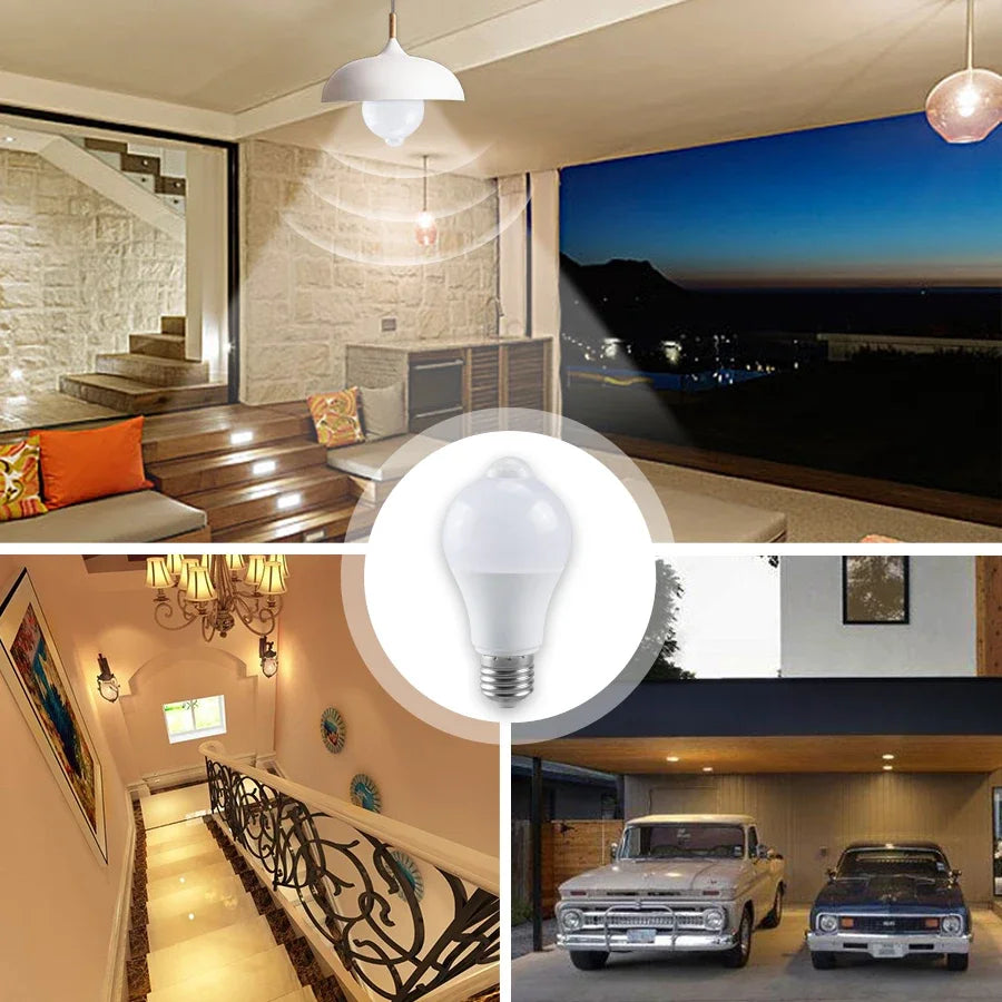 Motion Sensor LED Bulb – Dusk to Dawn Security Light