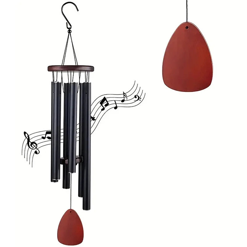 26-Inch Wind Chimes for Outdoor Ambiance