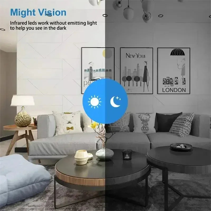 Wireless Home Security Camera with Audio & Video Recording