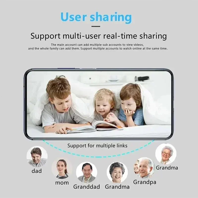 Wireless Home Security Camera with Audio & Video Recording