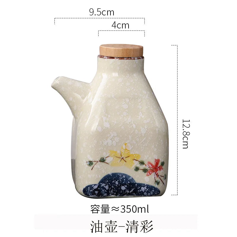 Kitchen Ceramic Oil Dispenser – Stylish & Practical