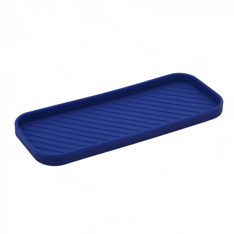 Silicone Drain Tray – Kitchen Sink Organizer & Sponge Holder