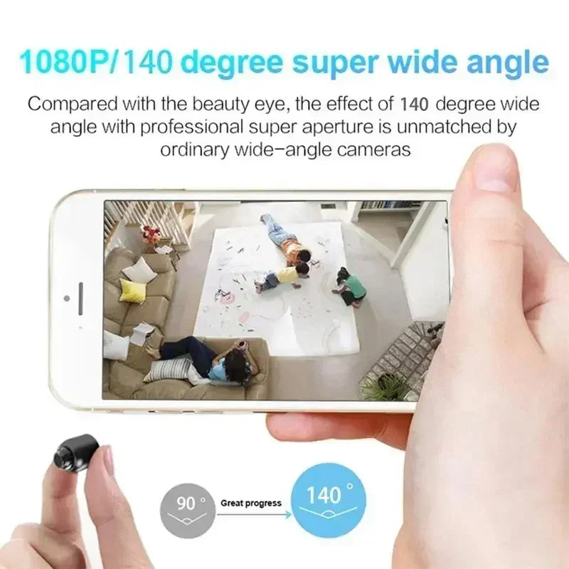 Wireless Home Security Camera with Audio & Video Recording