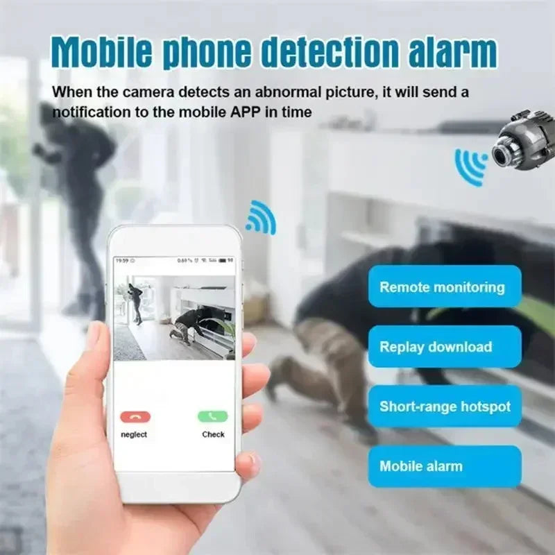 Wireless Home Security Camera with Audio & Video Recording