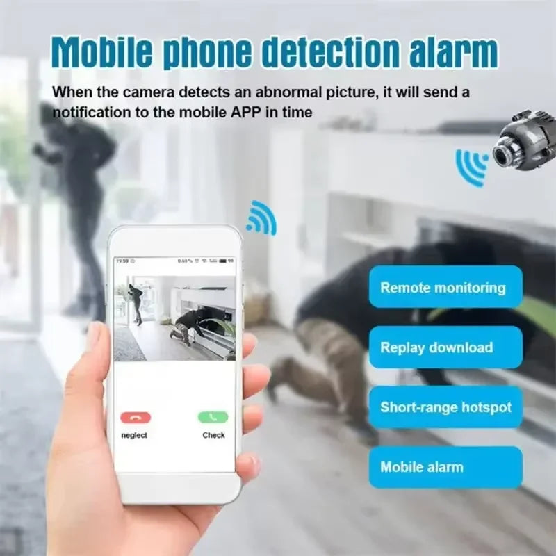 Wireless Home Security Camera with Audio & Video Recording