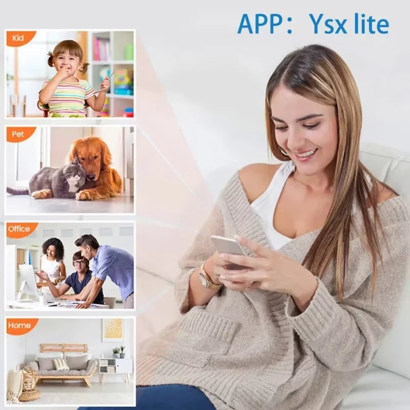 Wireless Home Security Camera with Audio & Video Recording