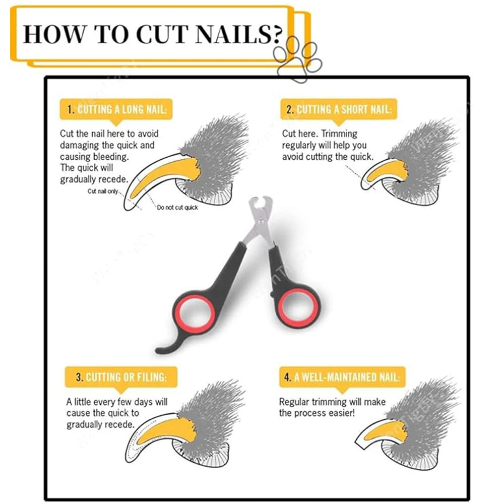 Pet Nail Clippers & Scissors – For Dogs, Cats & Small Pets