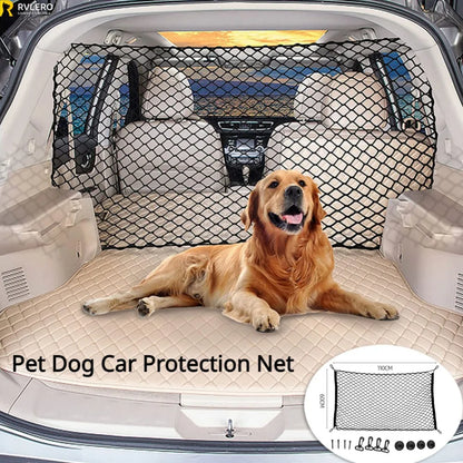 Vehicle Pet Safety Fence – Durable Trunk Isolation Net