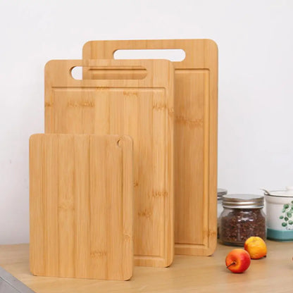 Thick Bamboo Cutting Board – Meat & Veggies Chopping