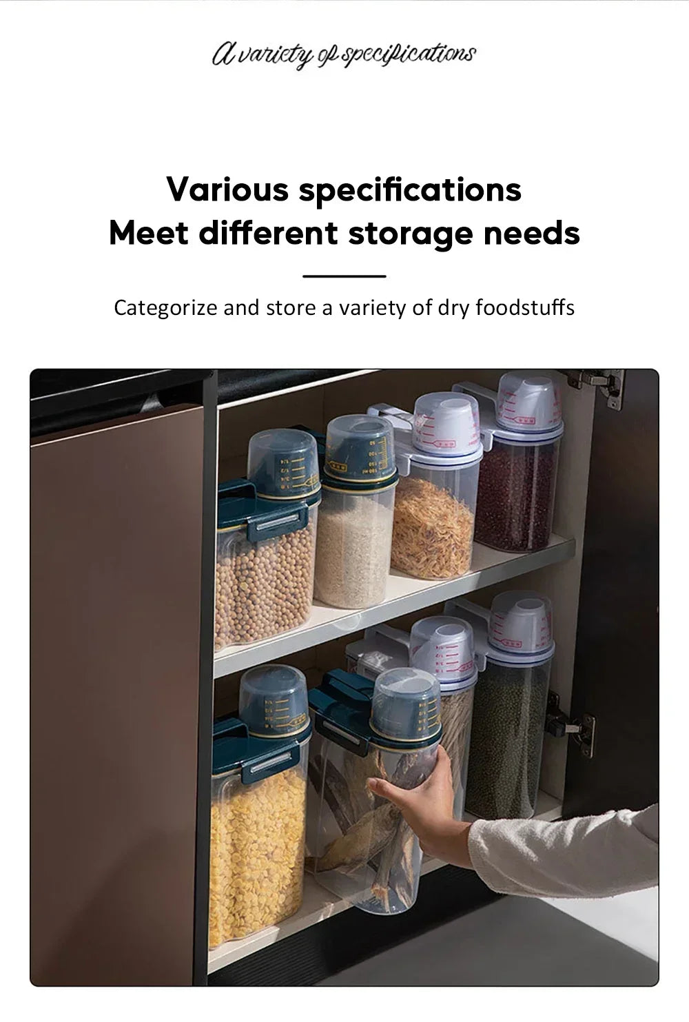 Pet Food Storage Container – Sealed Bin for Dog & Cat Food
