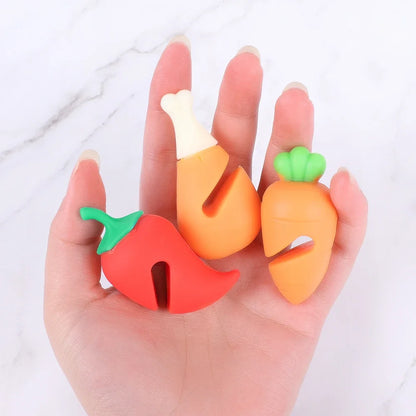 Cute Boil-Over Stoppers – Silicone Lid Holders (1/6 Pack)