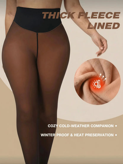 Cozy Black Thermal Leggings