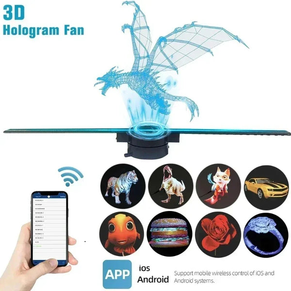 Spectacular 3D Hologram Fan