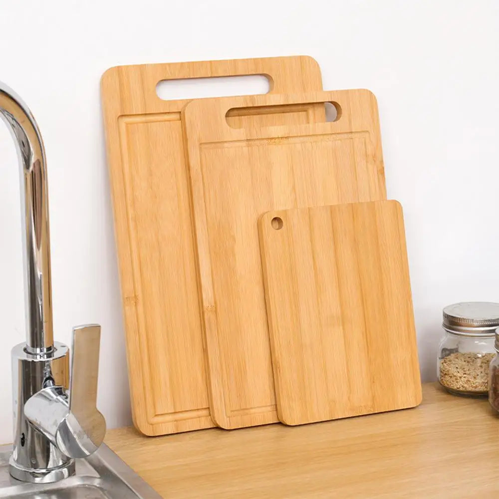 Thick Bamboo Cutting Board – Meat & Veggies Chopping
