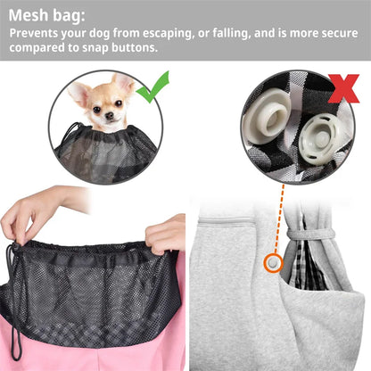 Lightweight Pet Sling Handbag – Perfect for Corgis & Small Pets