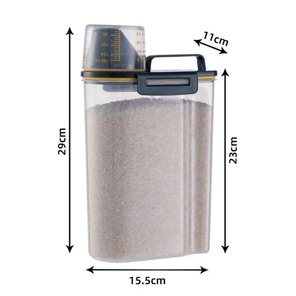 Pet Food Storage Container – Sealed Bin for Dog & Cat Food