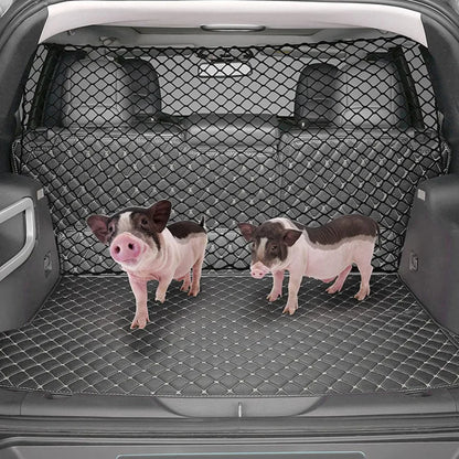 Vehicle Pet Safety Fence – Durable Trunk Isolation Net