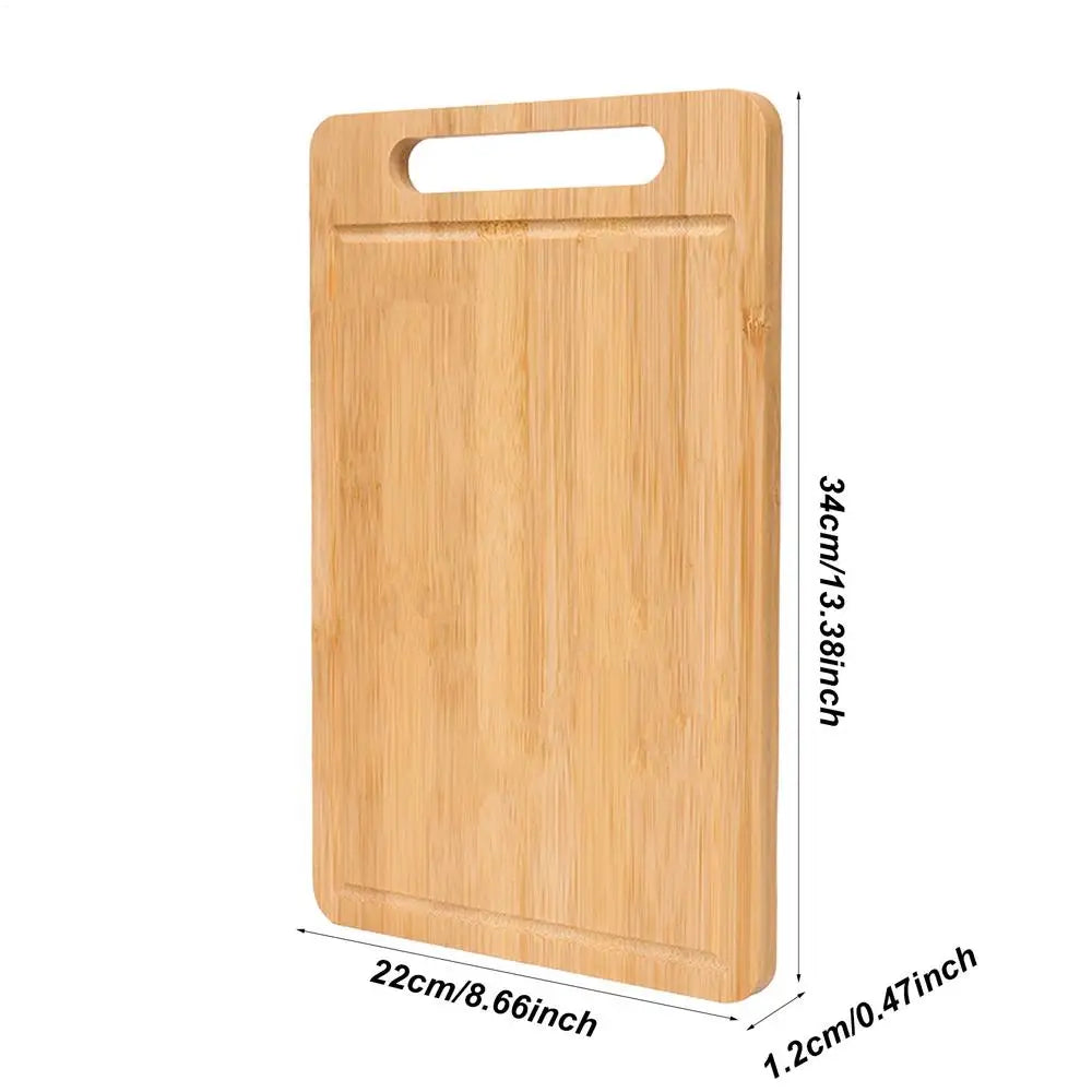 Thick Bamboo Cutting Board – Meat & Veggies Chopping